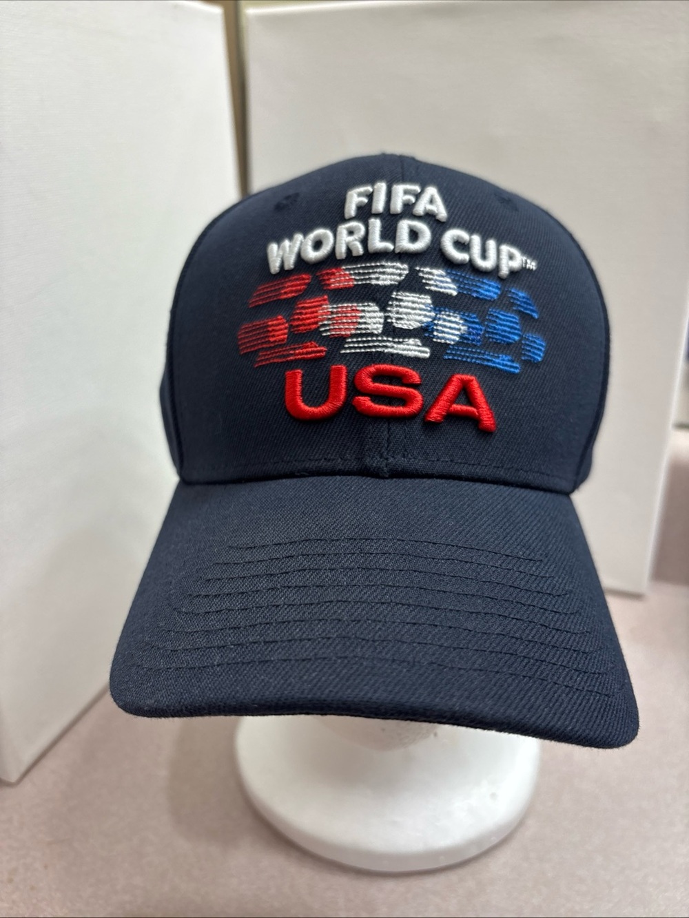 2026 FIFA World Cup USA Hat Cap Adjustable SnapBack Officially Licensed Blue